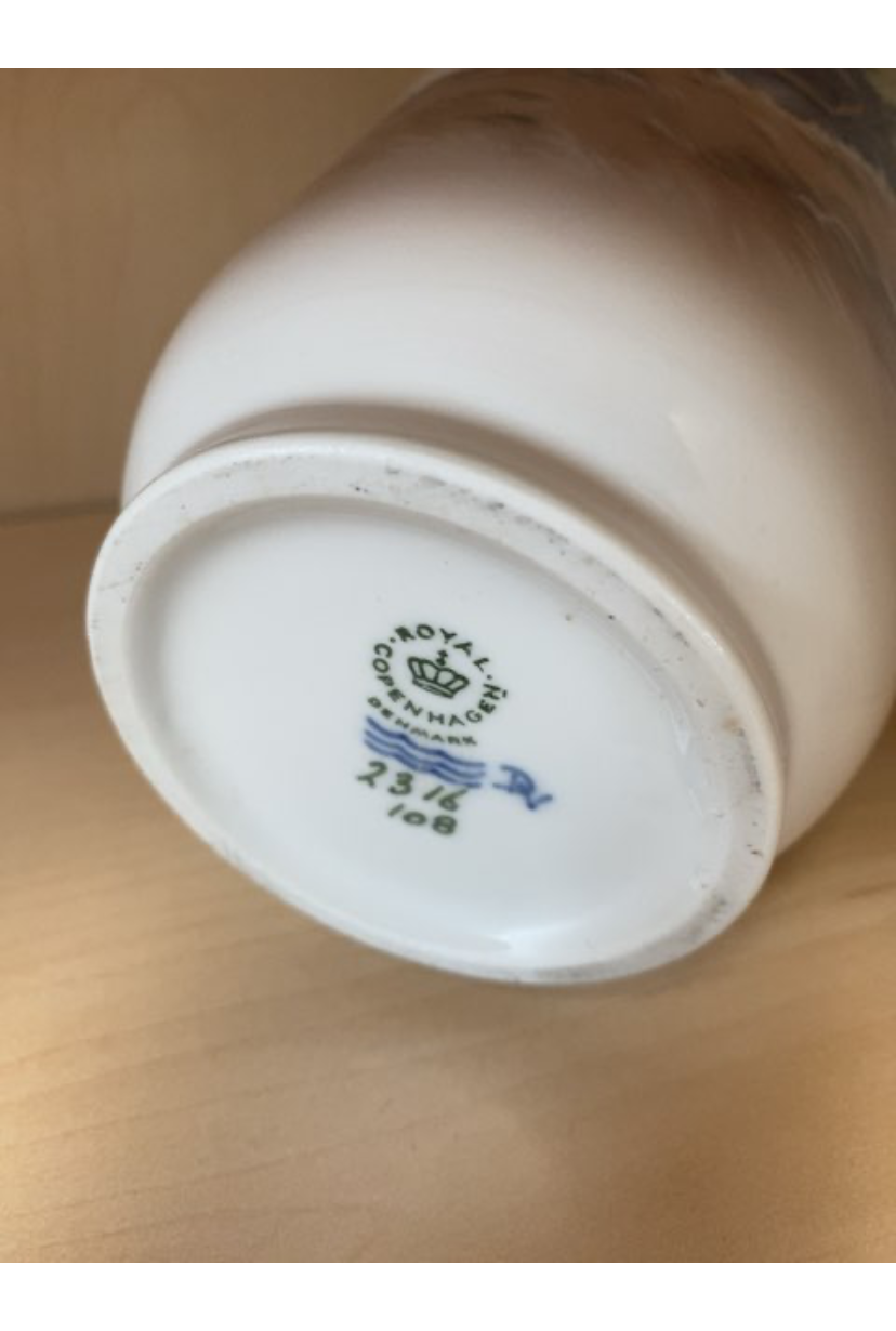 Royal Copenhagen vase